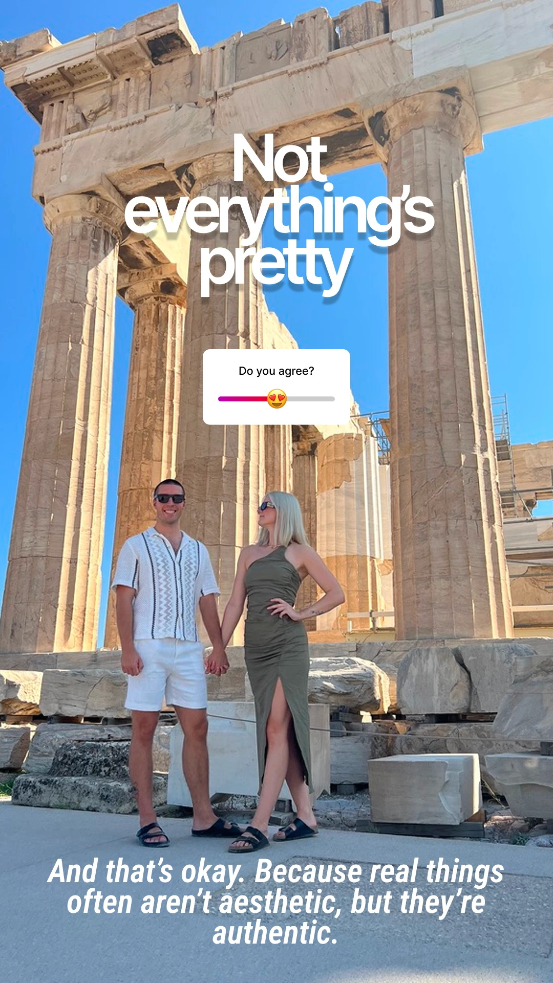 Example of engaging slider